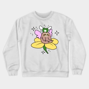 Fairy Frog and Sloth Crewneck Sweatshirt